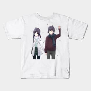 Yukino and Hachiman Kids T-Shirt